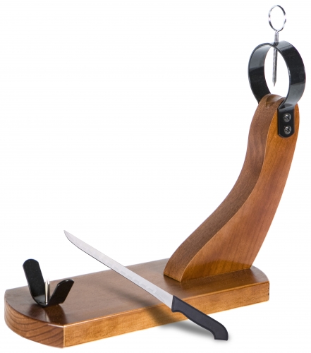 Support à Jambon Huelva Buarfe et couteau - Porte Jambon image #1