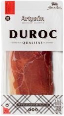 Jambon serrano espagnol duroc réserve Artysán tranché